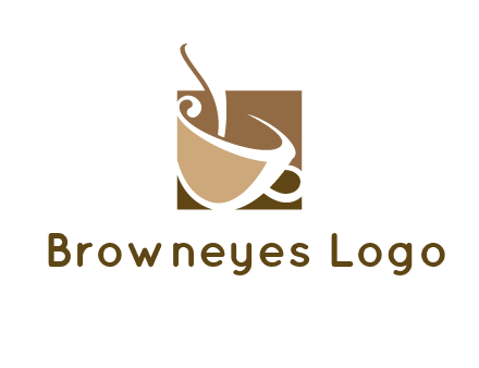 square teacup logo