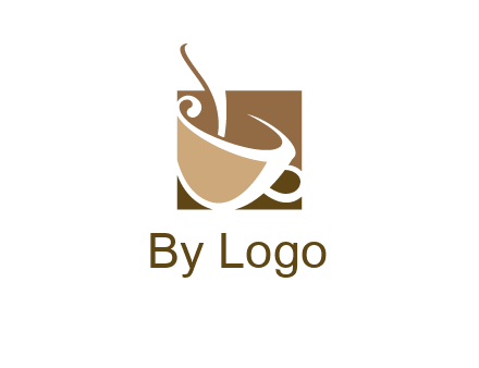 square teacup logo