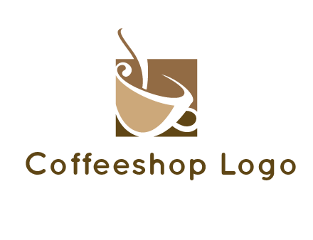 square teacup logo