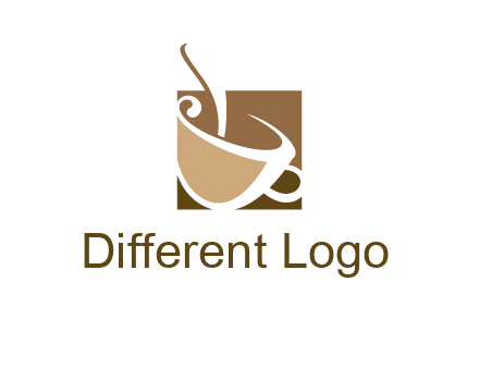 square teacup logo