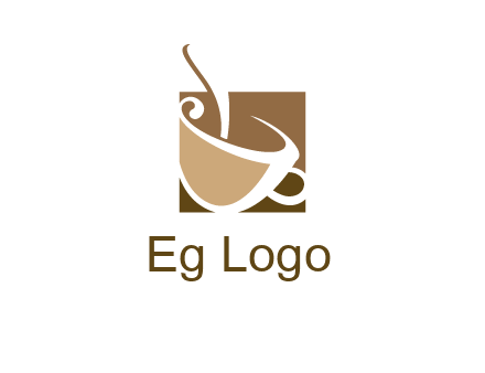 square teacup logo