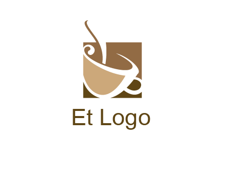 square teacup logo