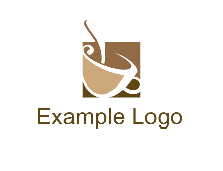 square teacup logo