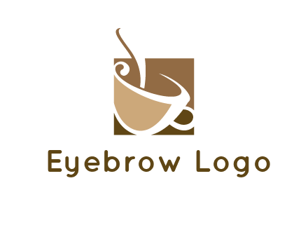 square teacup logo