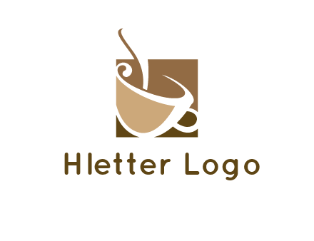 square teacup logo