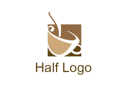 square teacup logo