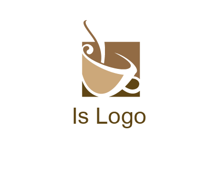 square teacup logo
