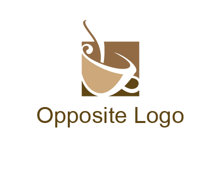 square teacup logo