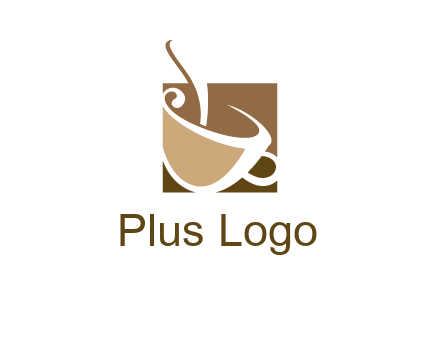 square teacup logo