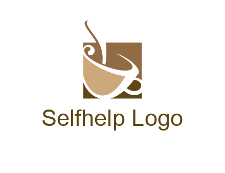 square teacup logo