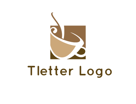square teacup logo