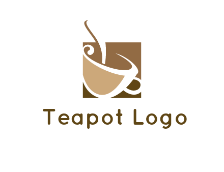 square teacup logo