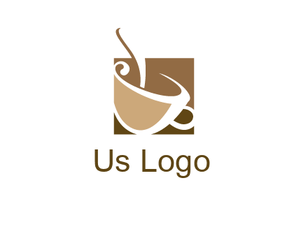 square teacup logo