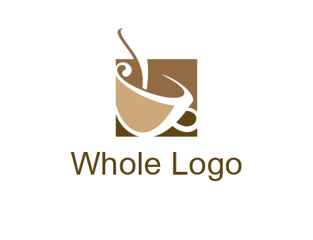 square teacup logo