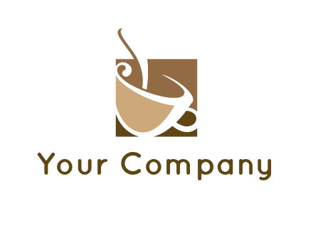 square teacup logo