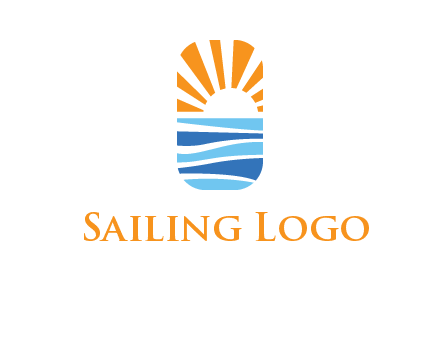 sunset and the sea logo