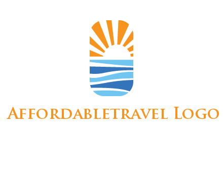 sunset and the sea logo