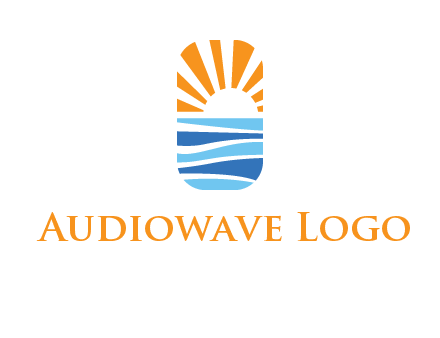 sunset and the sea logo