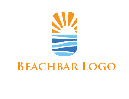 sunset and the sea logo