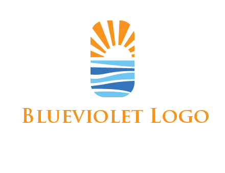 sunset and the sea logo