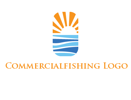 sunset and the sea logo