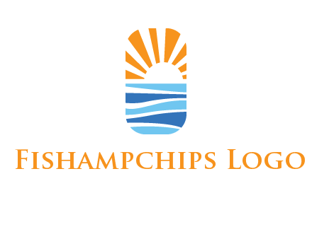 sunset and the sea logo