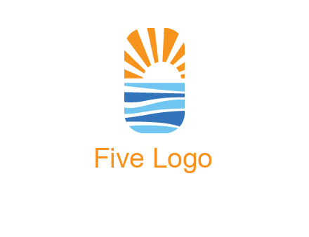 sunset and the sea logo