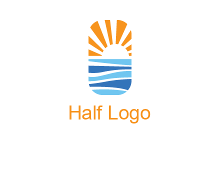 sunset and the sea logo