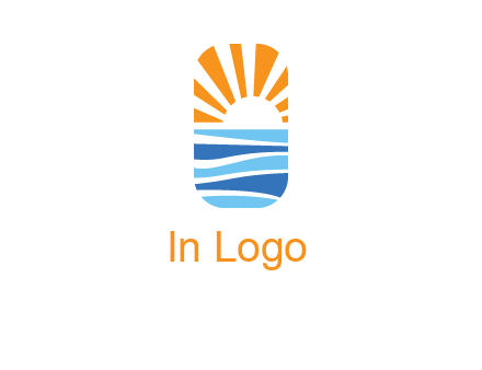sunset and the sea logo