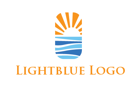 sunset and the sea logo