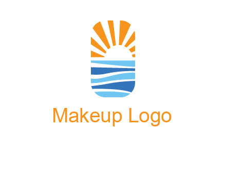 sunset and the sea logo