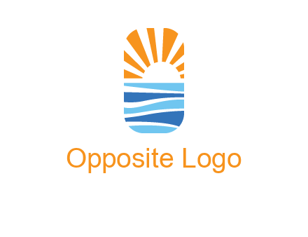 sunset and the sea logo