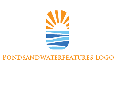 sunset and the sea logo