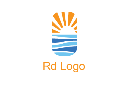 sunset and the sea logo