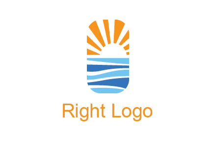 sunset and the sea logo