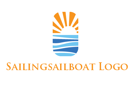sunset and the sea logo
