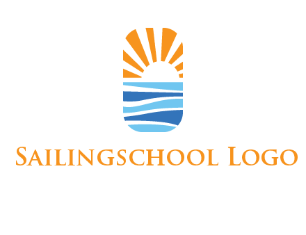 sunset and the sea logo
