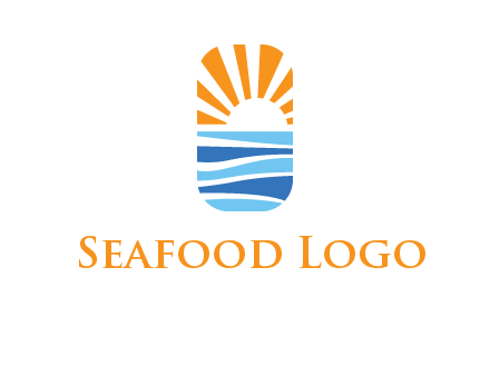sunset and the sea logo