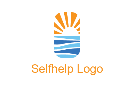 sunset and the sea logo