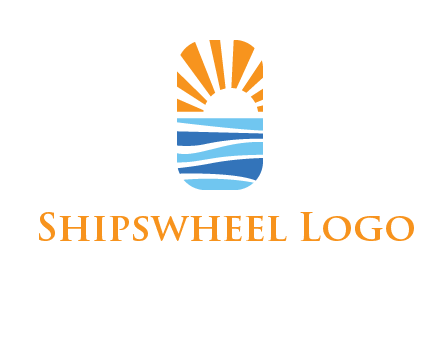 sunset and the sea logo