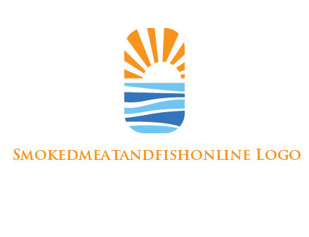 sunset and the sea logo