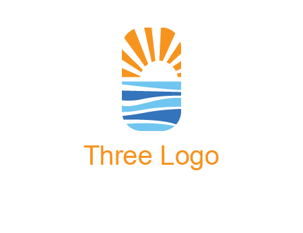 sunset and the sea logo