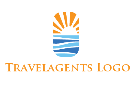sunset and the sea logo