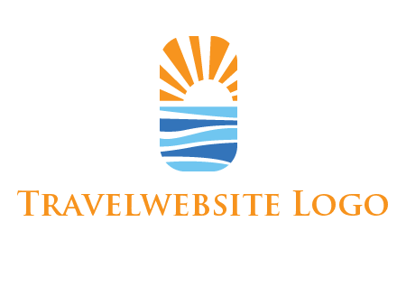 sunset and the sea logo