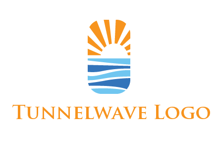 sunset and the sea logo