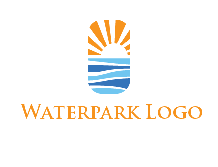 sunset and the sea logo