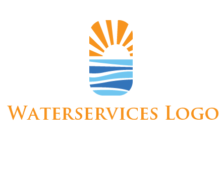 sunset and the sea logo