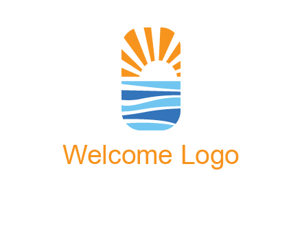 sunset and the sea logo