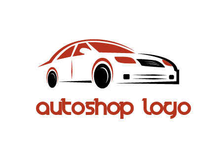 car illustration logo