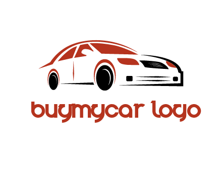 car illustration logo